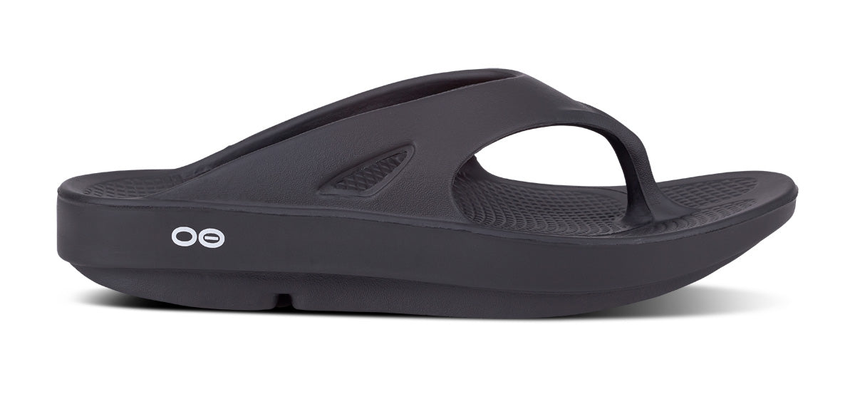 OOFOS Men's OOriginal Flip-Flop Sandals - Black