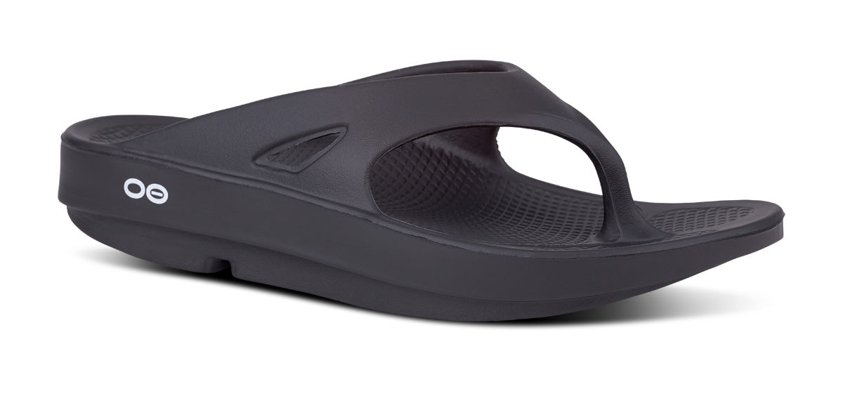 OOFOS Women's OOriginal Flip-Flop Sandals - Black