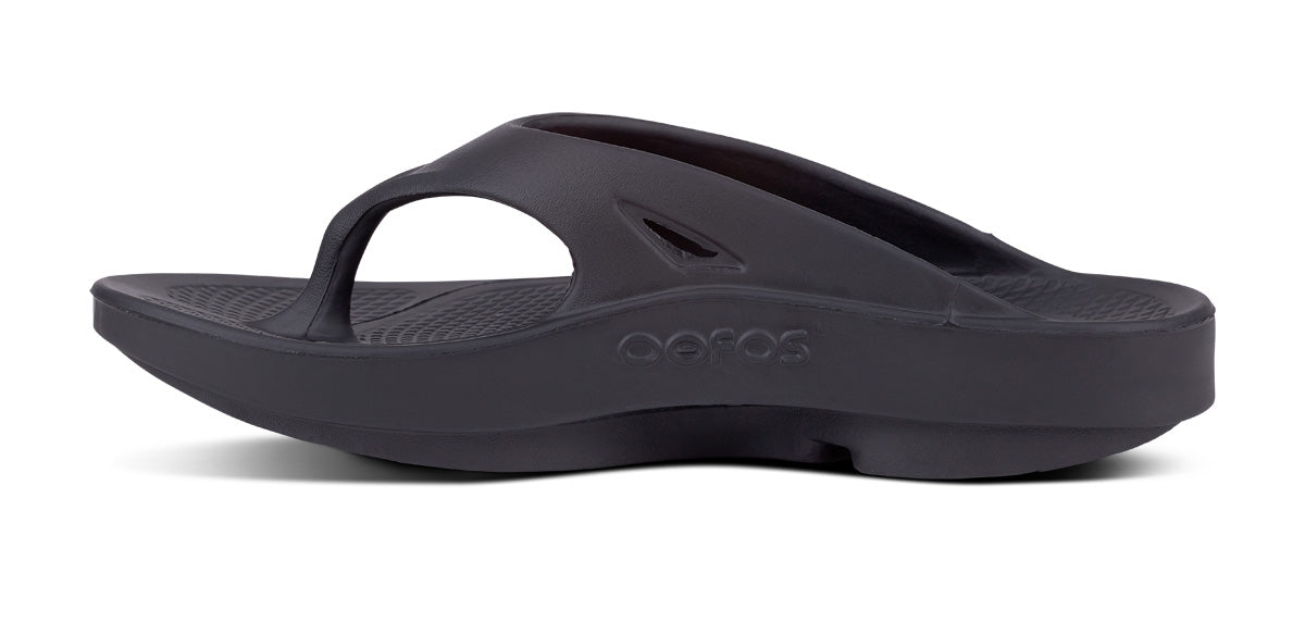OOFOS Men's OOriginal Flip-Flop Sandals - Black