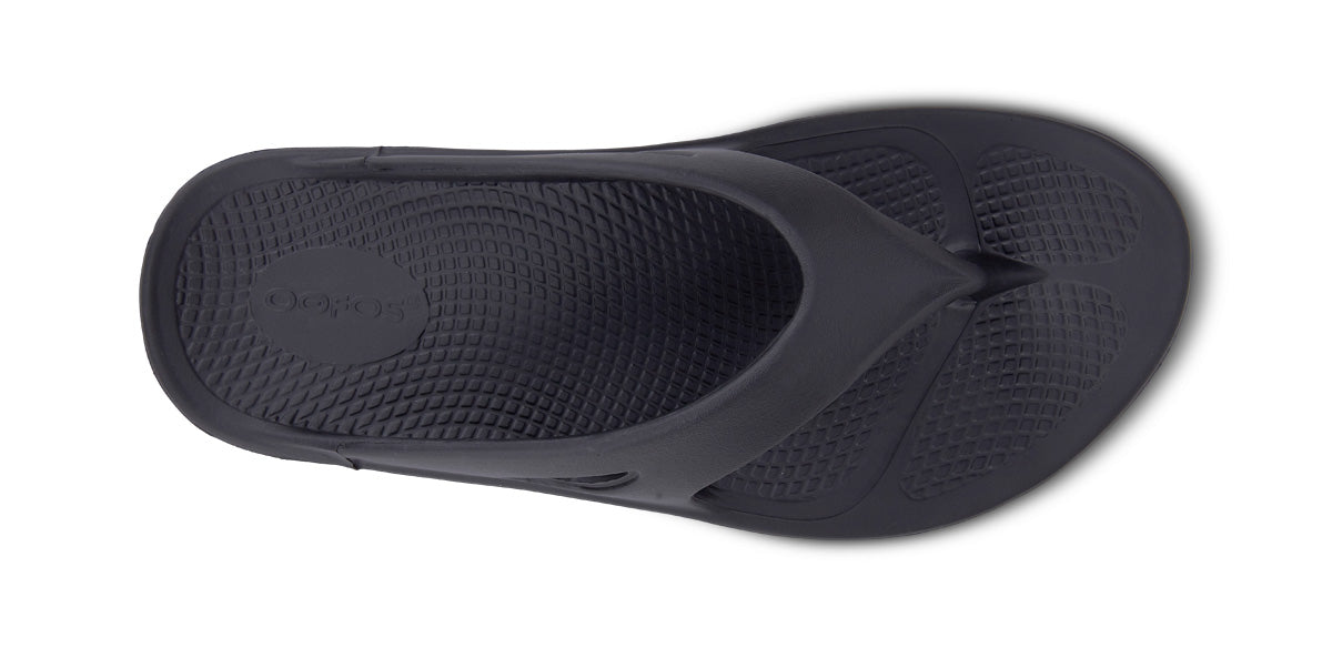 OOFOS Women's OOriginal Flip-Flop Sandals - Black