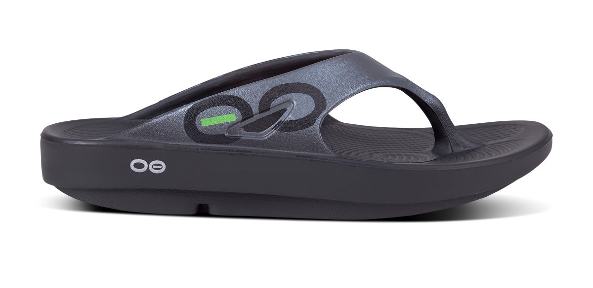 OOFOS Men's OOriginal Sport Flip-Flop Sandals - Graphite