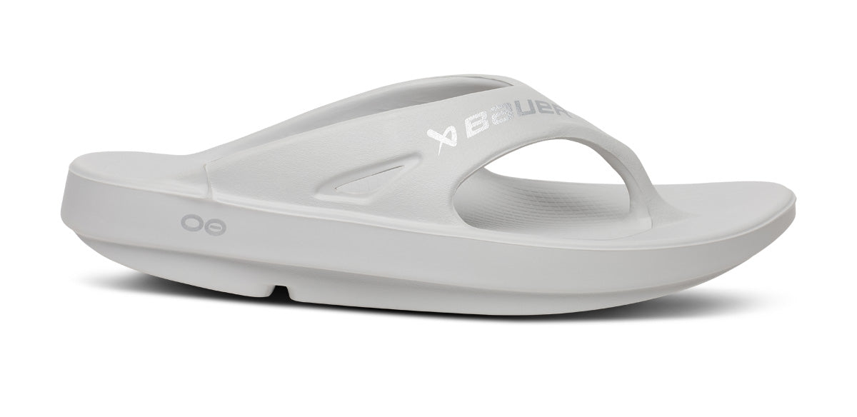 OOFOS BAUER x Men's OOriginal Sport Flip-Flop Sandals - Moonstone