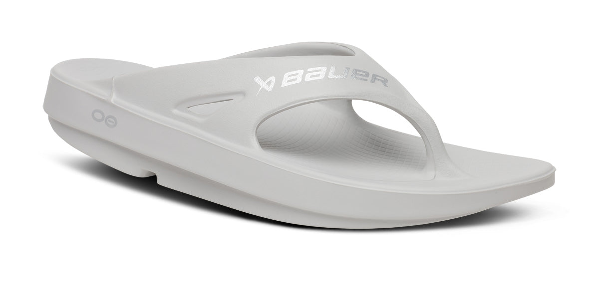 OOFOS BAUER x Women's OOriginal Sport Flip-Flop Sandals - Moonstone