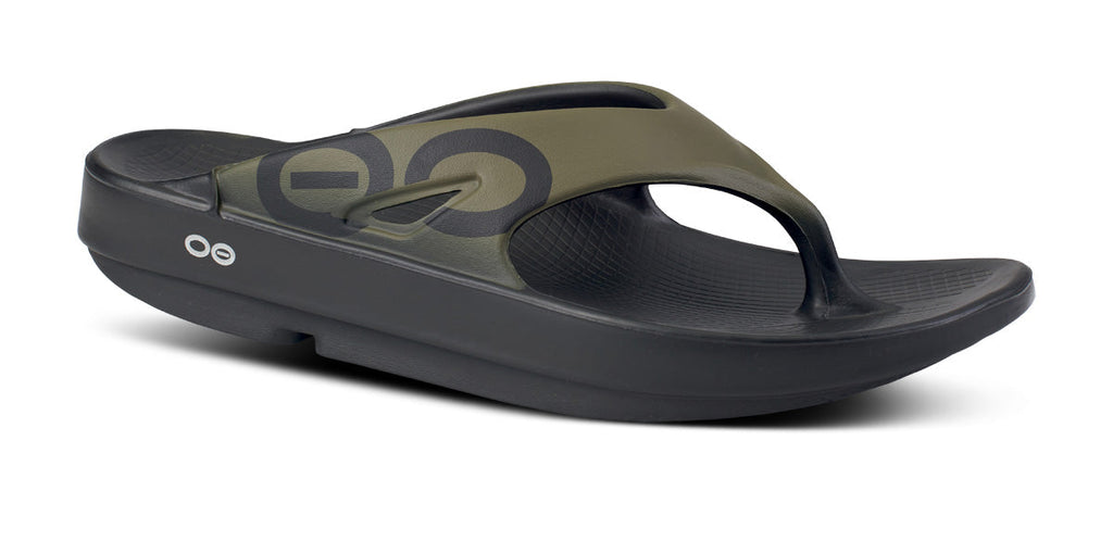 OOFOS Men's OOriginal Sport Flip-Flop Sandals - Tactical Green