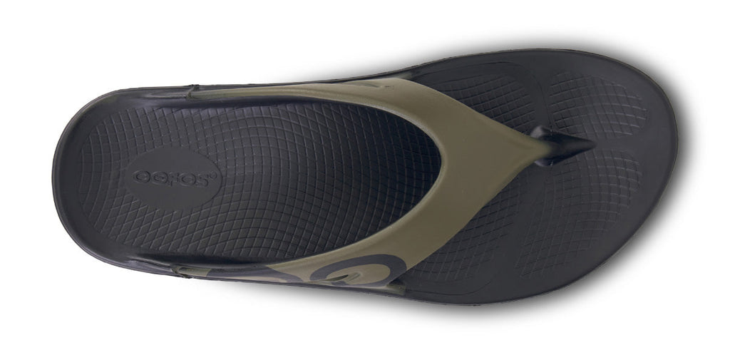 OOFOS Men's OOriginal Sport Flip-Flop Sandals - Tactical Green