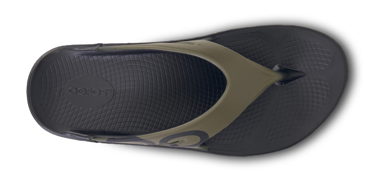 OOFOS Women's OOriginal Sport Flip-Flop Sandals - Tactical Green