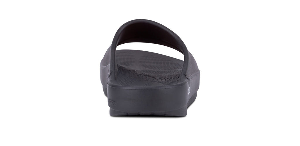 OOFOS Women's OOahh Slide Sandal - Black