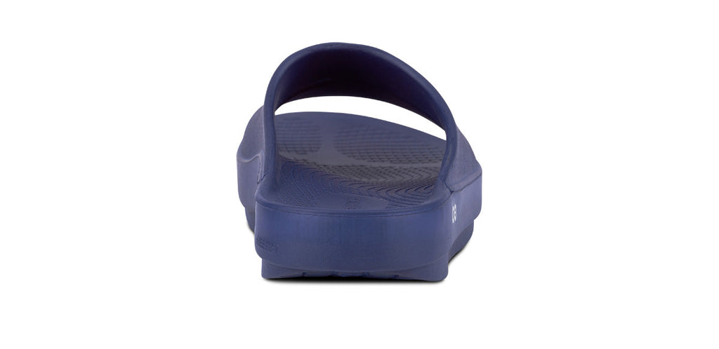 OOFOS Men's OOahh Slide Sandal - Navy