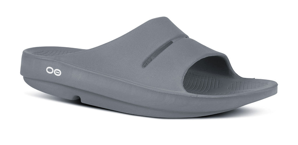 OOFOS Men's OOahh Slide Sandal - Slate