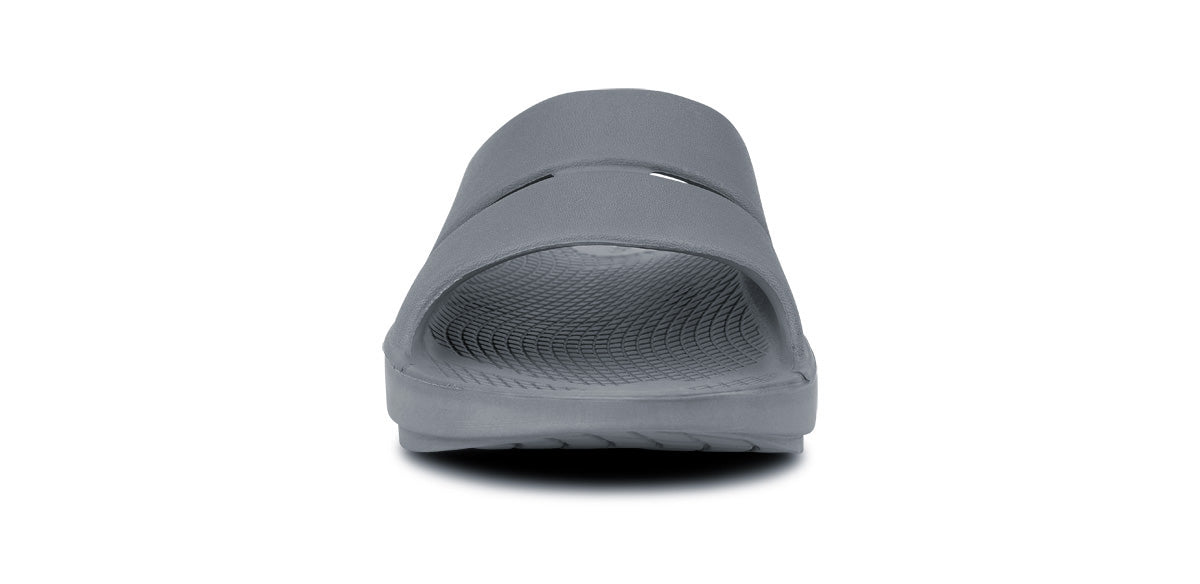 OOFOS Women's OOahh Slide Sandal - Slate