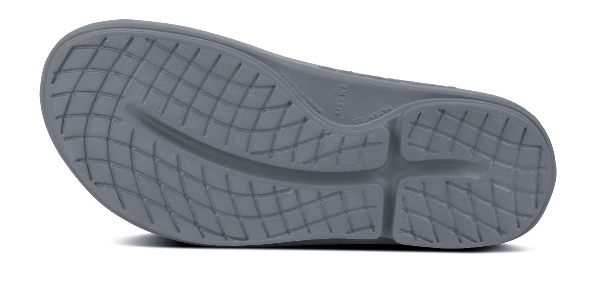 OOFOS Men's OOahh Slide Sandal - Slate