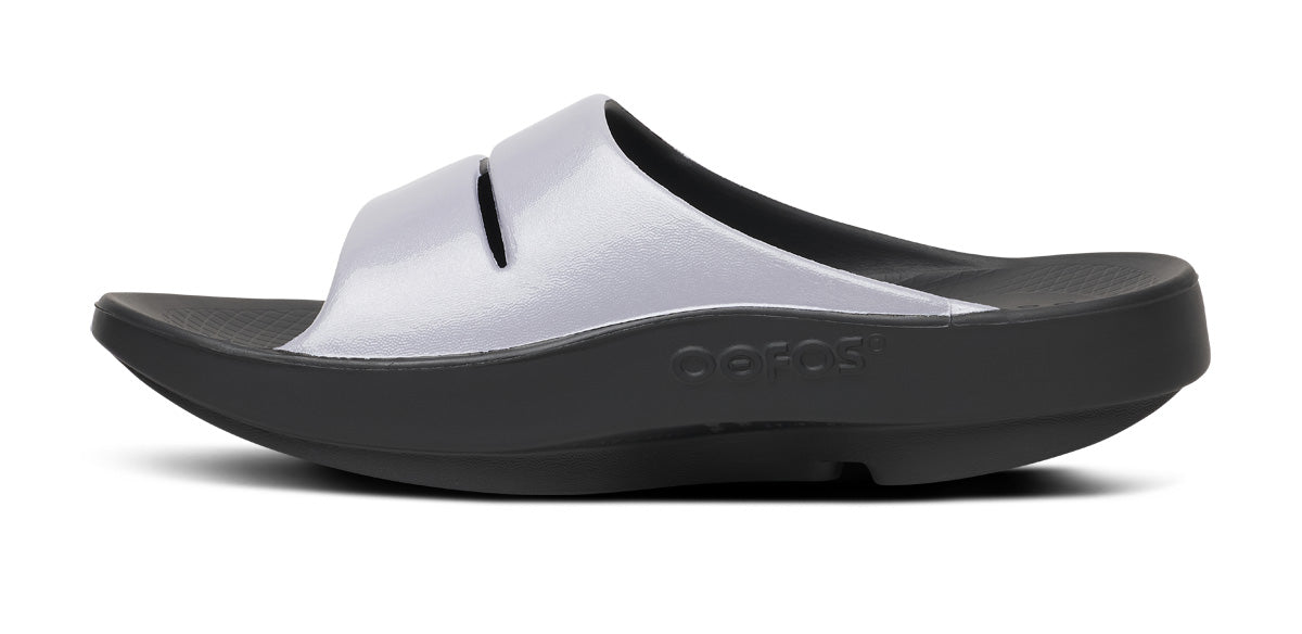 OOFOS Women's OOahh Luxe Slide Sandal - Lavender Bliss