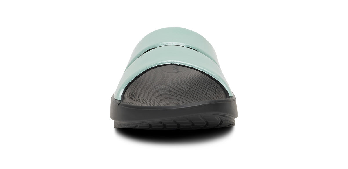OOFOS Women's OOahh Luxe Slide Sandal - Oasis