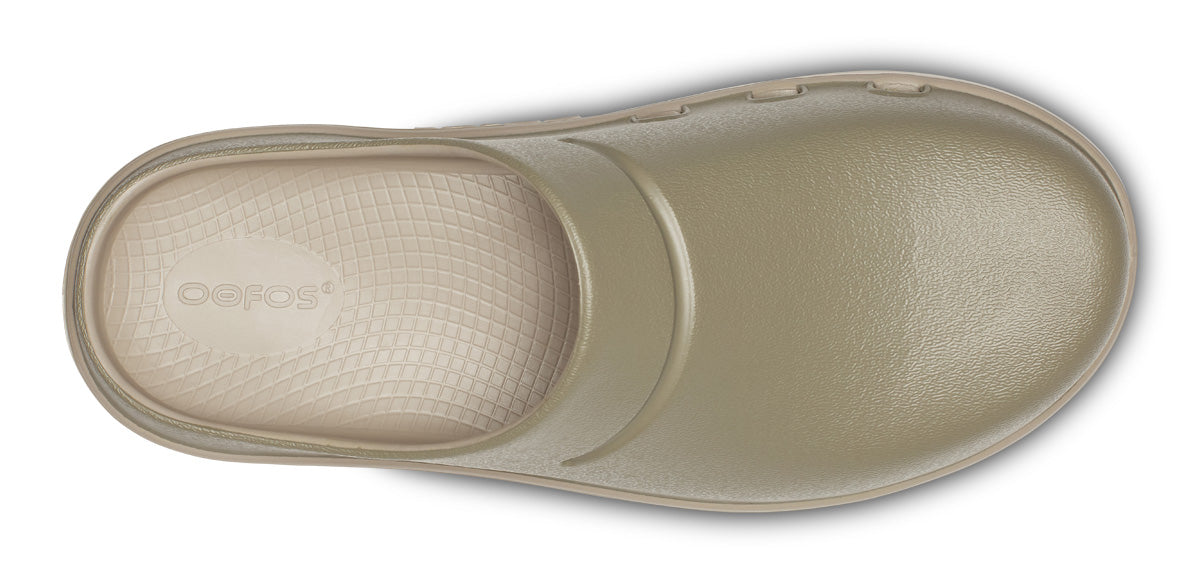 OOFOS Women's OOcloog Stacked Clog - Foliage