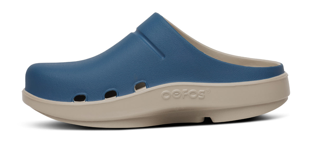 OOFOS Men's OOcloog Luxe Clog - Moroccan Blue