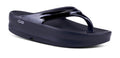 OOFOS Women's OOmega OOlala Flip-Flop Sandals - Black