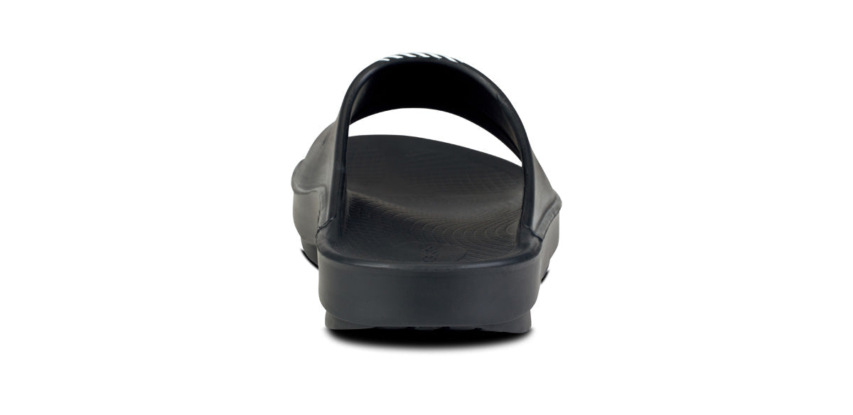 OOFOS FJ x Women's OOahh Sport Slide Sandal - Black