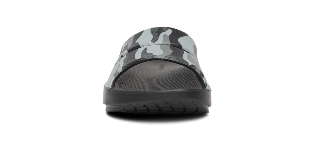OOFOS Women's OOahh Sport Slide Sandal - Night Camo