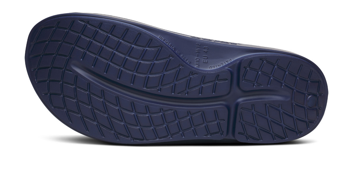 OOFOS FJ x Women's OOahh Sport Slide Sandal - Navy Camo
