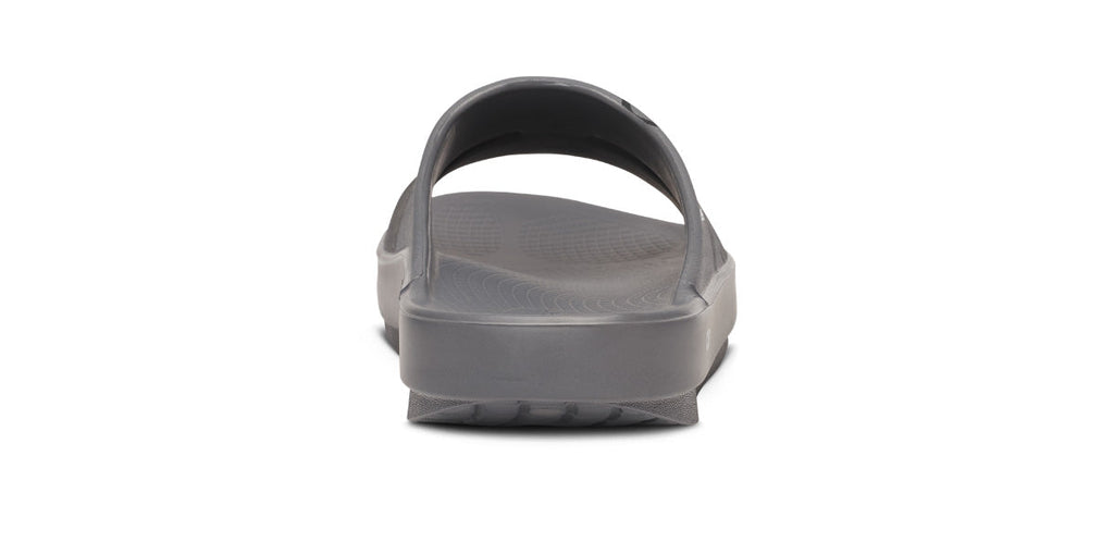 OOFOS BAUER x Women's OOahh Sport Slide Sandal - Slate