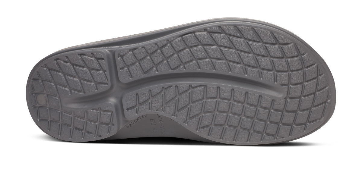 OOFOS BAUER x Women's OOahh Sport Slide Sandal - Slate