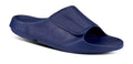 OOFOS Men's OOahh Sport Flex Slide Sandals - Navy