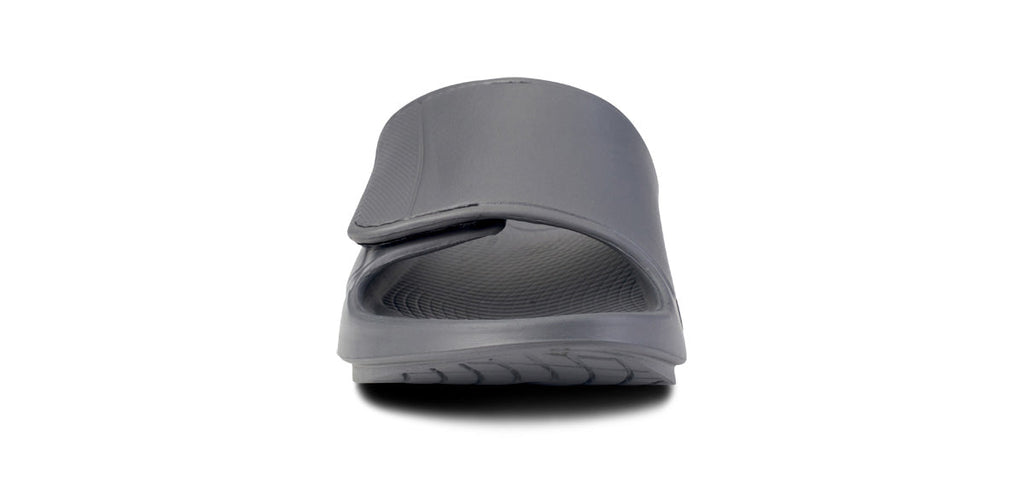 OOFOS Women's OOahh Sport Flex Slide Sandals - Slate