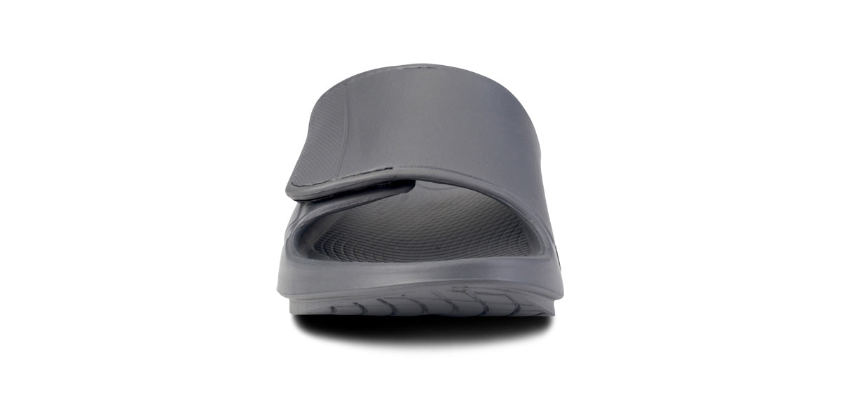 OOFOS Women's OOahh Sport Flex Slide Sandals - Slate