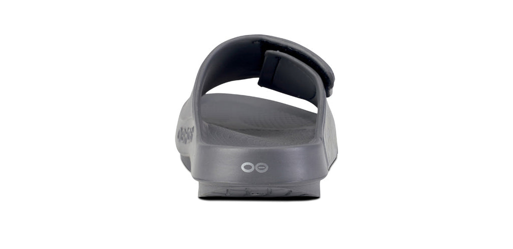 OOFOS Women's OOahh Sport Flex Slide Sandals - Slate