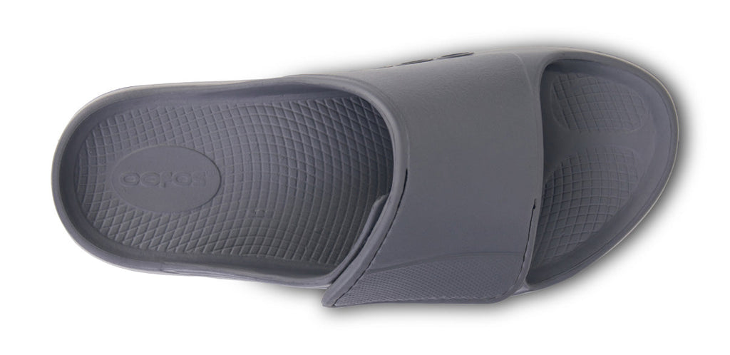 OOFOS Men's OOahh Sport Flex Slide Sandals - Slate