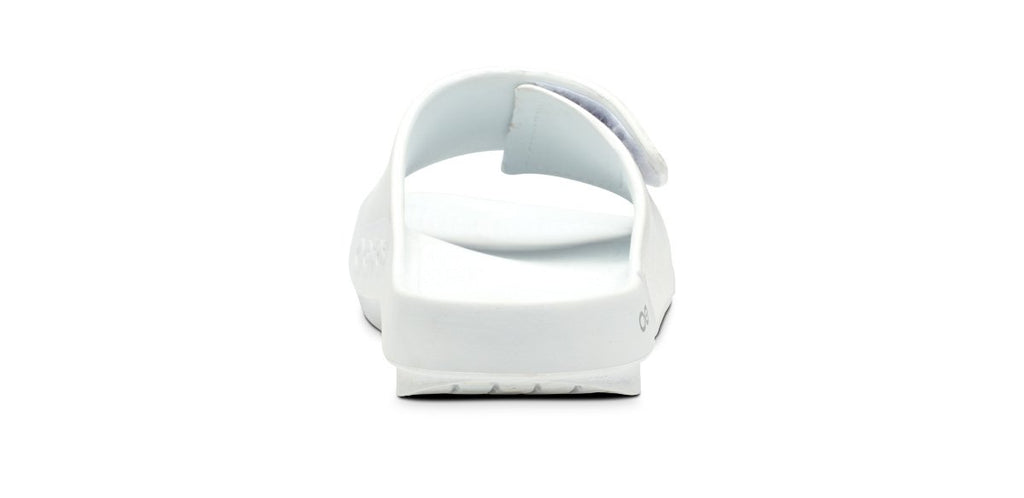 OOFOS Women's OOahh Sport Flex Slide Sandals - White