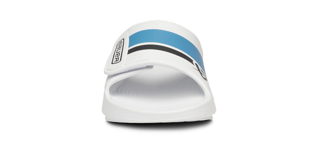 OOFOS BAUER x Women's OOahh Sport Flex Slide Sandals - White