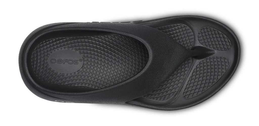 OOFOS Men's OOriginal PLUS Flip-Flop Sandals - Black