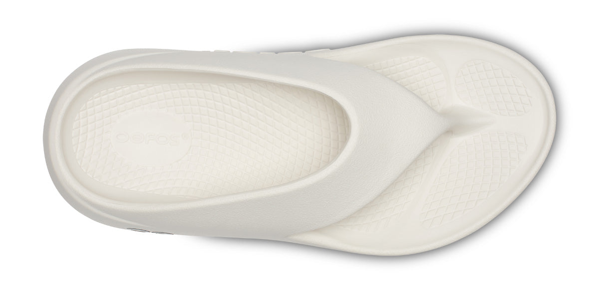 OOFOS Women's OOriginal PLUS Flip-Flop Sandals - Chalk