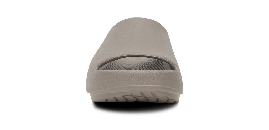 OOFOS Women's OOahh PLUS Slide Sandal - Driftwood
