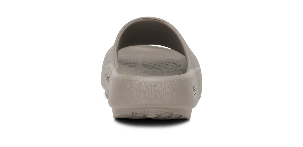 OOFOS Women's OOahh PLUS Slide Sandal - Driftwood