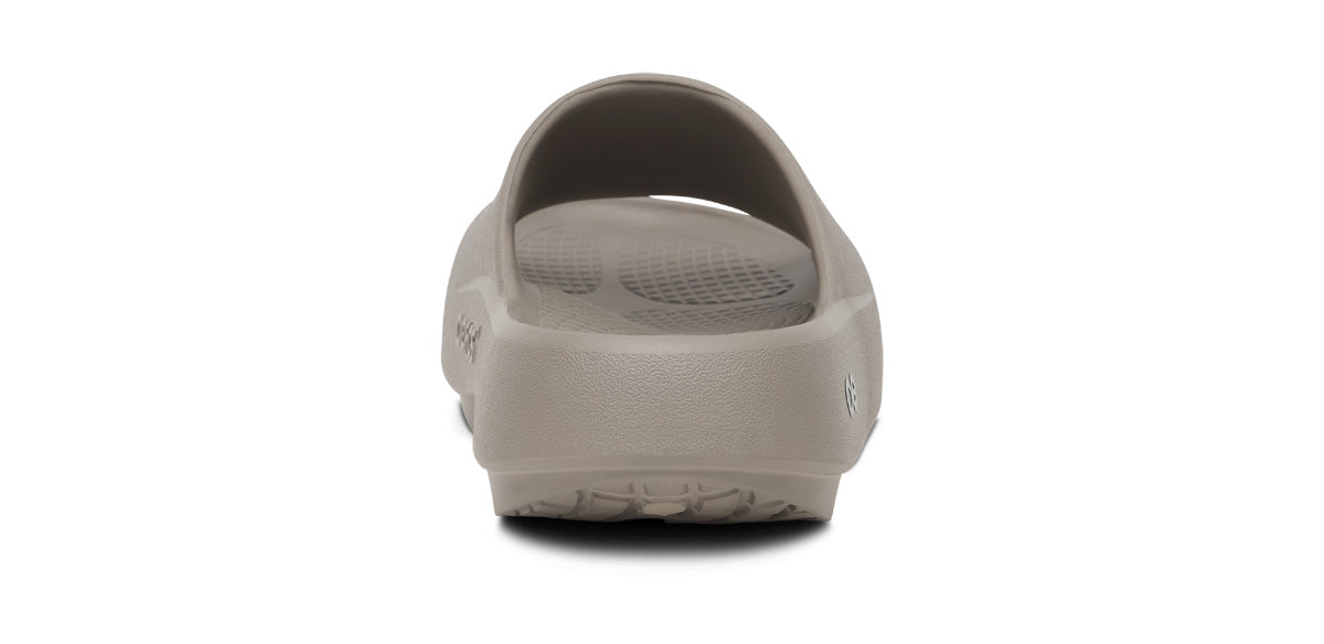 OOFOS Men's OOahh PLUS Slide Sandal - Driftwood