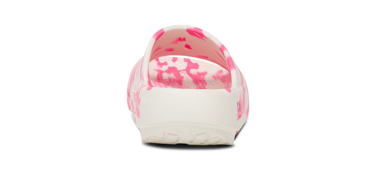OOFOS Women's Limited Edition OOahh PLUS Slide Sandal - Project Pink