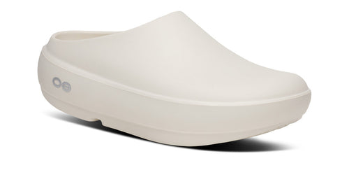 OOFOS Men's Cloog PLUS Clog - Chalk