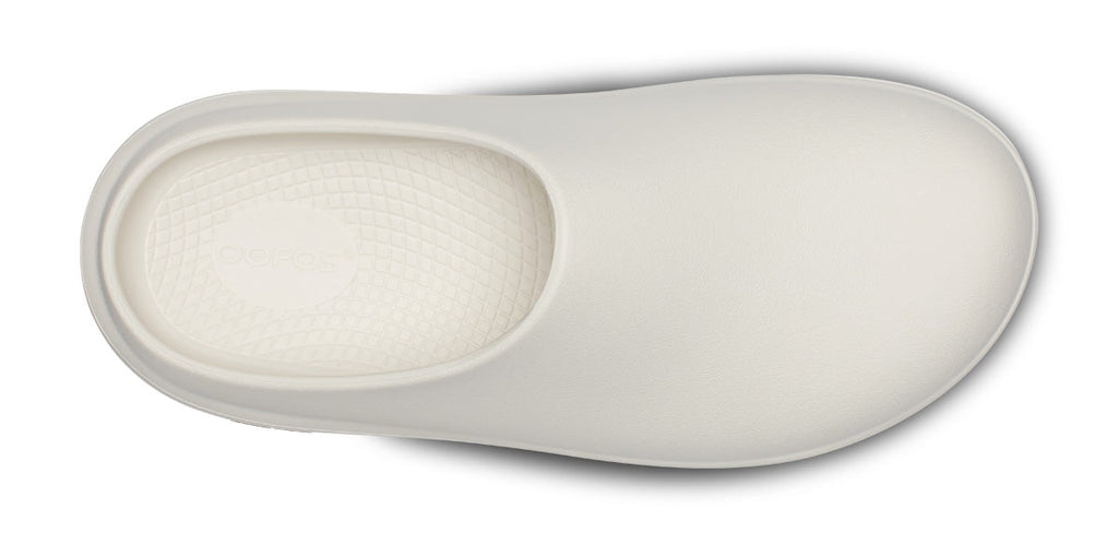 OOFOS Men's Cloog PLUS Clog - Chalk
