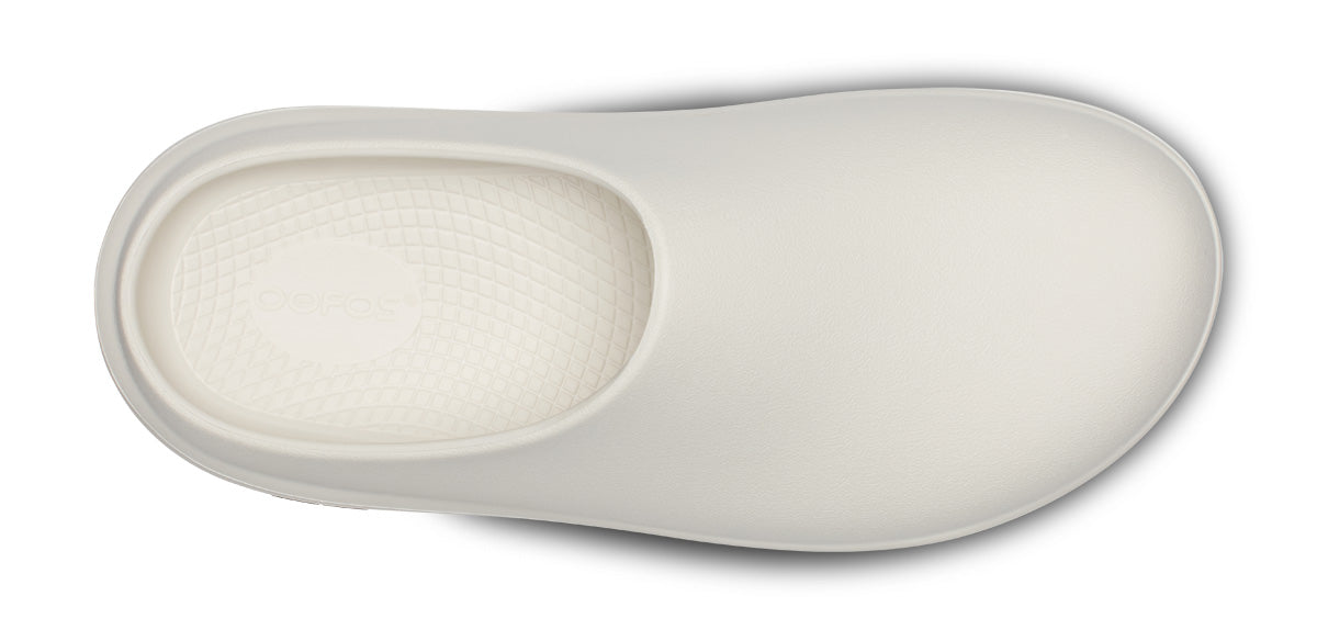 OOFOS Men's Cloog PLUS Clog - Chalk