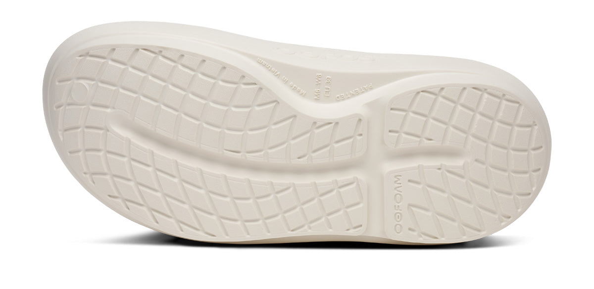 OOFOS Women's Cloog PLUS Clog - Chalk
