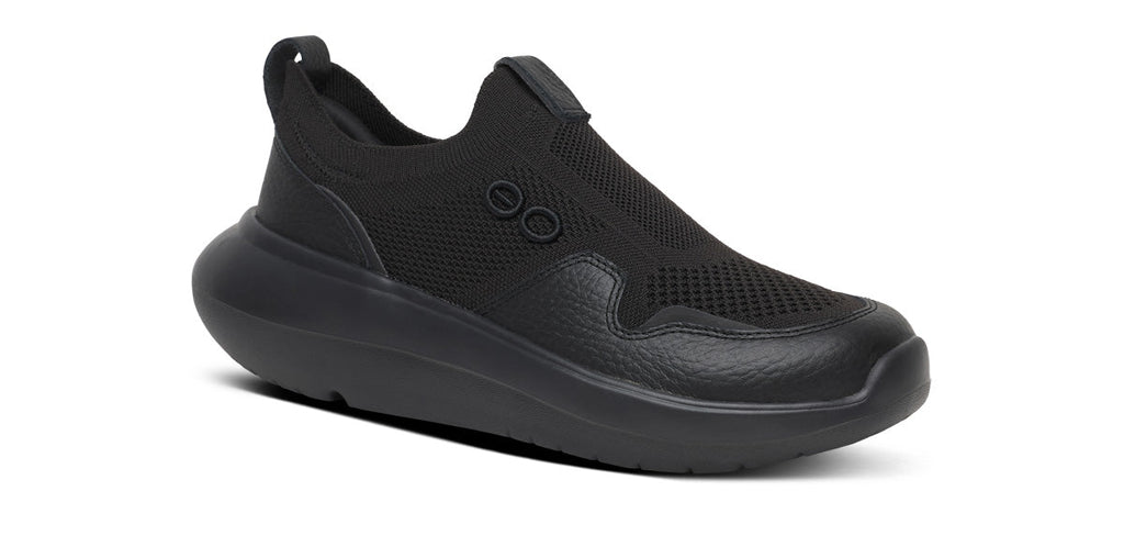 OOFOS Women's Glide Sneakers - Black
