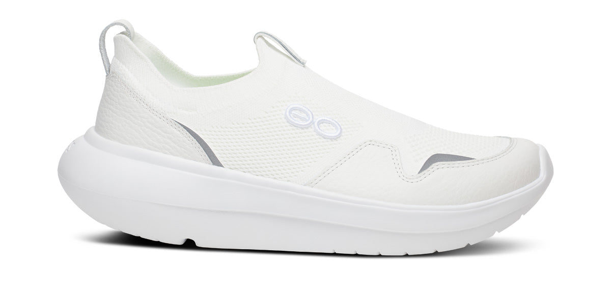 OOFOS Women's Glide Sneakers - White