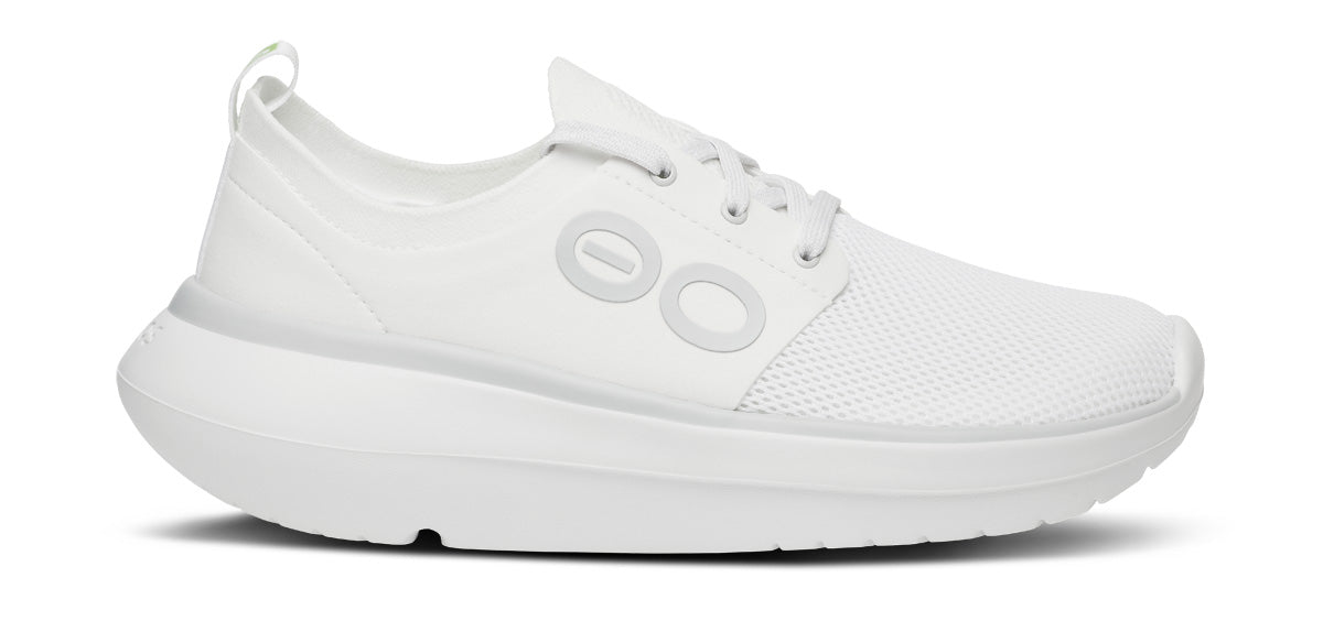 OOFOS Women's OOmy Stride Sneakers - White