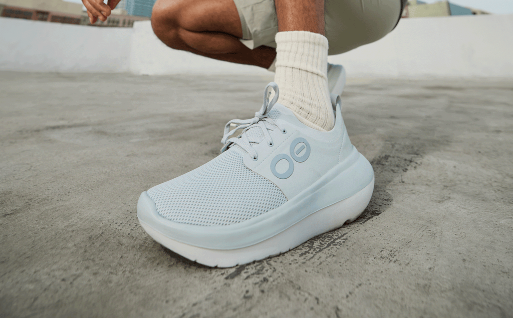 OOFOS Men's OOmy Stride Sneakers - Glacier