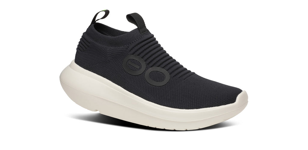 OOFOS Men's OOmy Zen Sneakers - Chalk Black