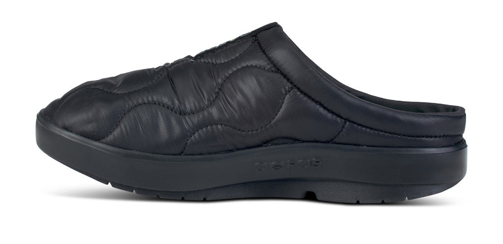 OOFOS Men's OOcoozie Thermo Mule Slippers - Black