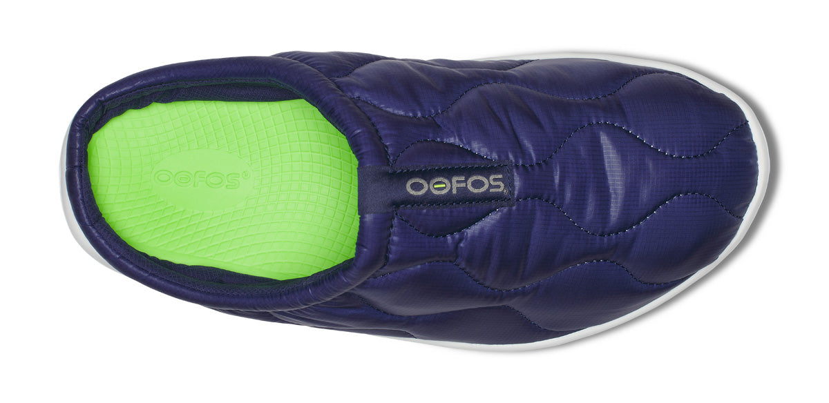 OOFOS Men's OOcoozie Thermo Mule Slippers - Navy