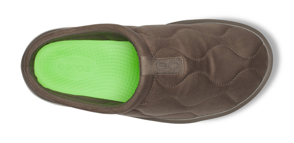 OOFOS Women's OOmega Posh Mule Slippers - Truffle